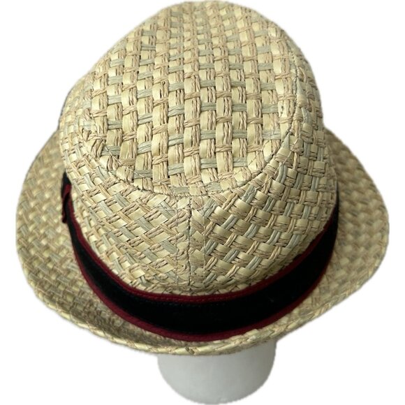 Goorin Bros Straw Fedora Hat Men’s M - Picture 5 of 8
